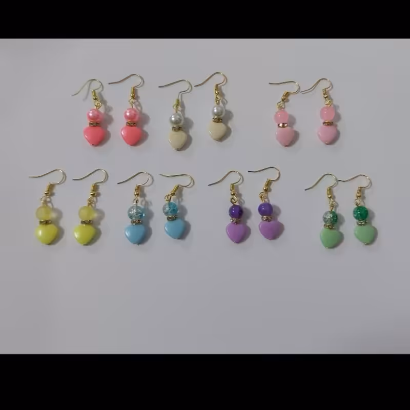 گوشواره قلبی 