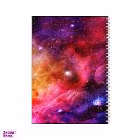 دفتر مشق 100 برگ بامبیلیپ طرح کهکشان و ستاره ها کد 6668555