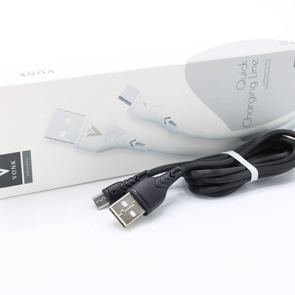 کابل USB گوشی اندروید مدل VONK V11
