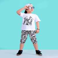 بلوز شلوار کارگو پسرانه و دخترانه تینیجری