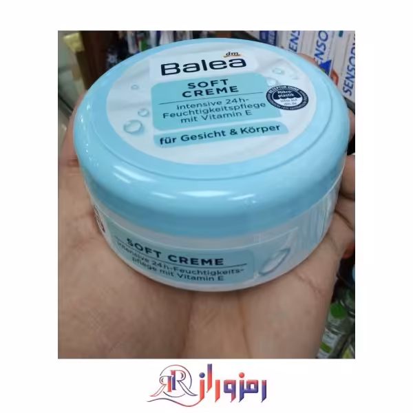 کرم مرطوب کننده باله آ مدل soft حجم 250 میل