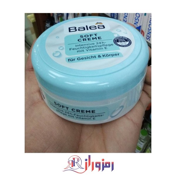 کرم مرطوب کننده باله آ مدل soft حجم 250 میل