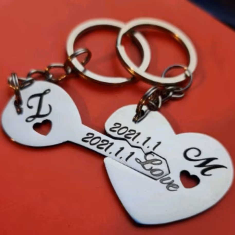 ست سرسوییچی استیل رنگ ثابت با حک متن دلخواه ارسال رایگان