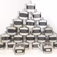 استپر موتور 1.8 درجه 5 سیم نما 17 گشتاور4 Kg.cm