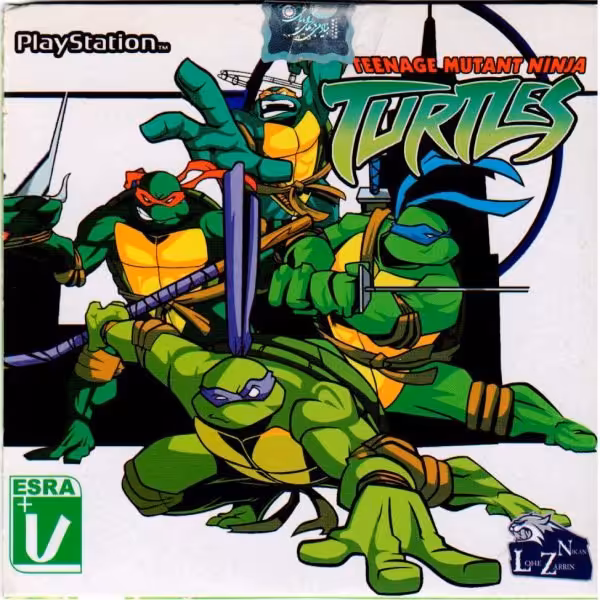 بازی لاک پشت های نینجا ( TEENAGE MUTANT NINJA TURTLES ) مخصوص پلی استیشن 1