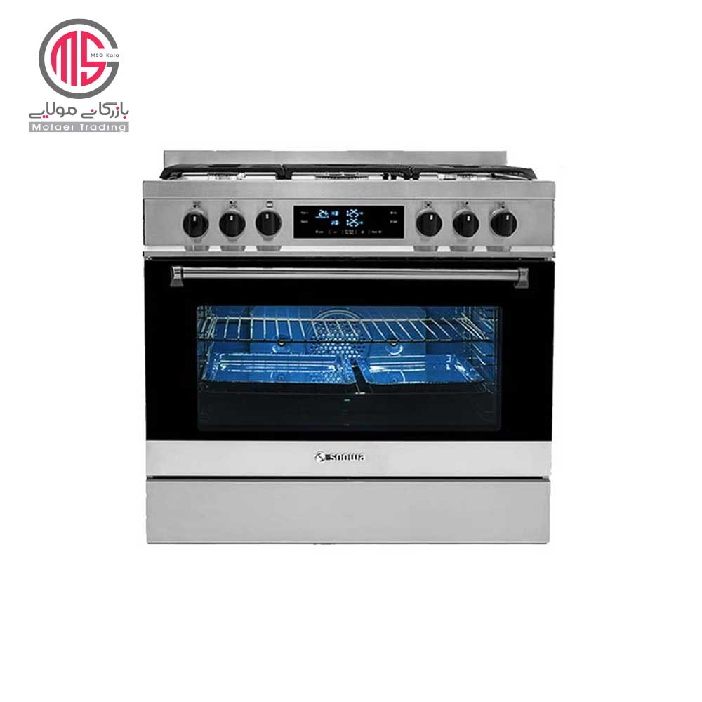 اجاق گاز 5 شعله اسنوا مدل SGC5-6211