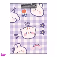 تخته شاسی بامبیلیپ طرح خرگوش و گربه و هاپو کد 4421331 سایز A4