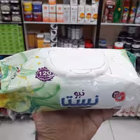 دستمال مرطوب 120 برگ بدون الکل و پارابن بسته اقتصادی