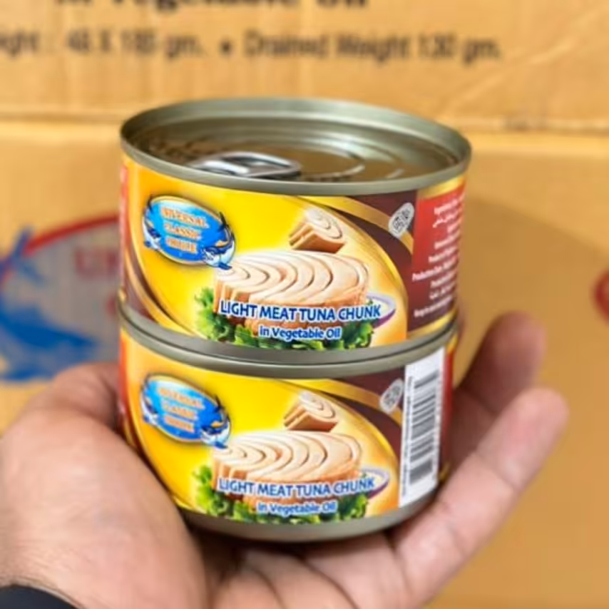 تن ماهی185 گرمی تایلندی کیفت عالی