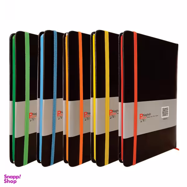 دفتر یادداشت پدیده نقش مدل مداد رنگی بسته 5 عددی