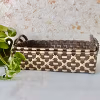 سبد جانونی تسمه تیناسادات تضمین کیفی بهداشتی قابل شستشو سایز 24در18در10سانت