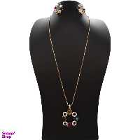 نیمست زنانه طرح سواروسکی مدل گل کد fe139290