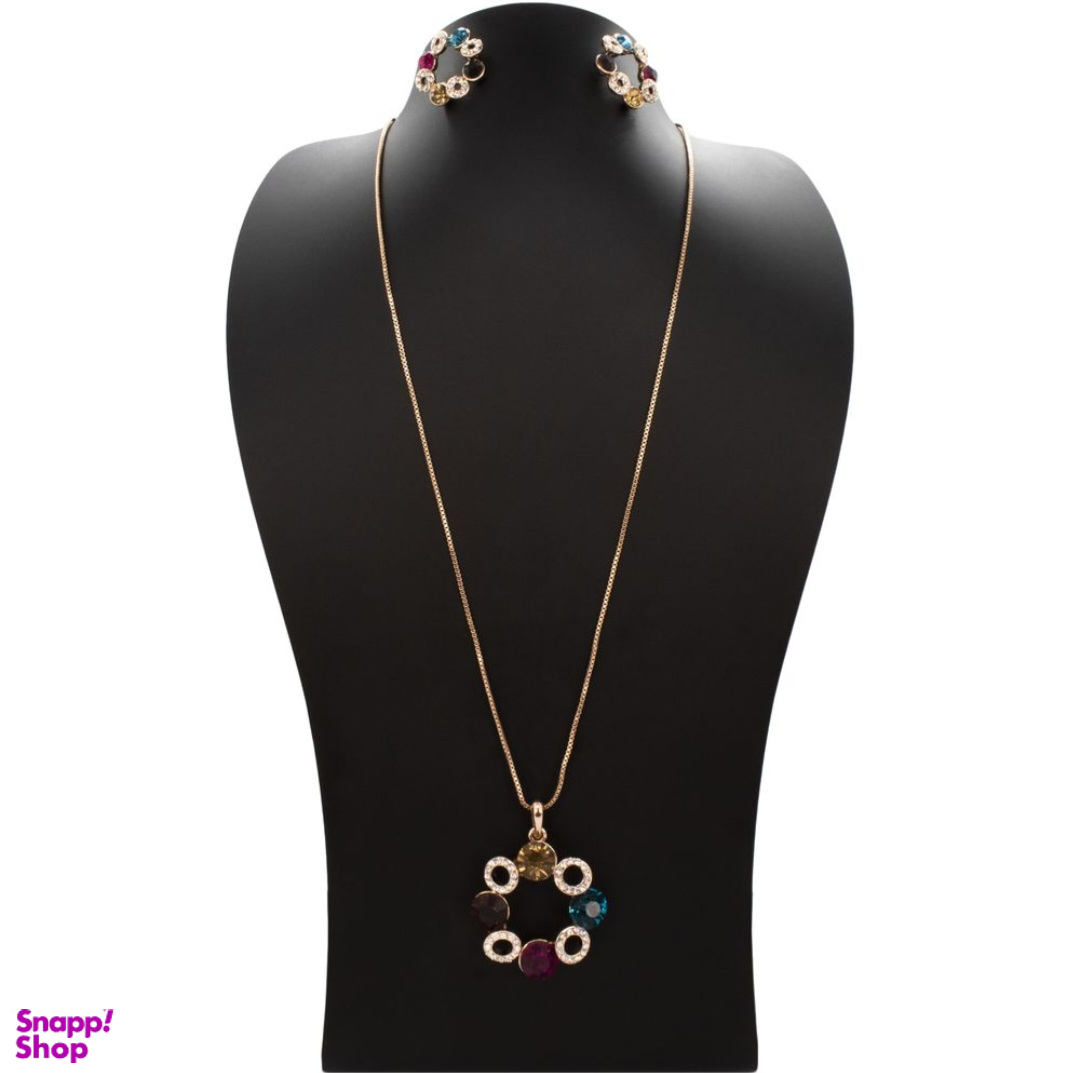 نیمست زنانه طرح سواروسکی مدل گل کد fe139290