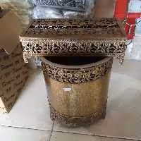 ست جعبه دستمال کاغذی و سطل زباله کد 117