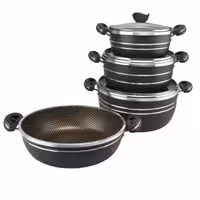 سرویس قابلمه 7 پارچه اسبیکو کد 5070 لانه زنبوری 