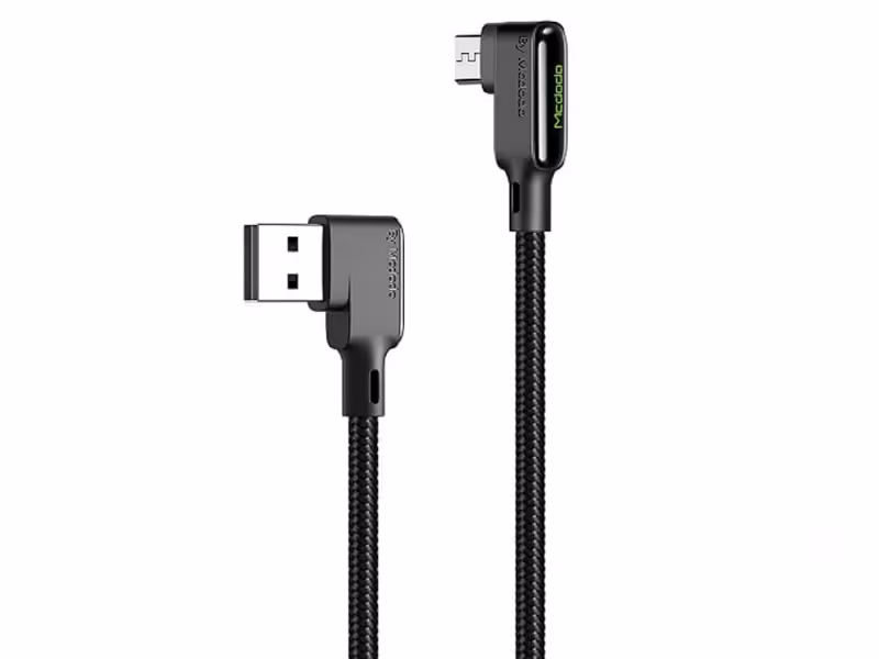 کابل شارژ سریع و انتقال داده میکرو یو اس بی مک دودو Mcdodo CA-753 90 MicroUSB Data Cable 1.2M