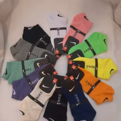 جوراب مچی اسپرت طرح نایک در رنگبندی جذاب نخ هندی