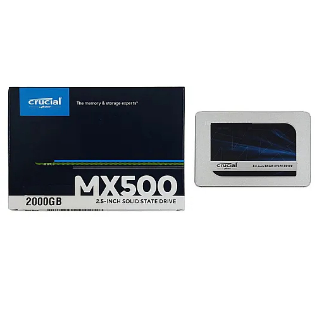 هارد SSD لپ تاپ 2 ترابایت Crucial Sata 2.5Inch MX500 گارانتی آواژنگ