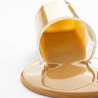 کره بادام زمینی خالص و بدون مواد افزودنی و بدون شکر 200 گرمی