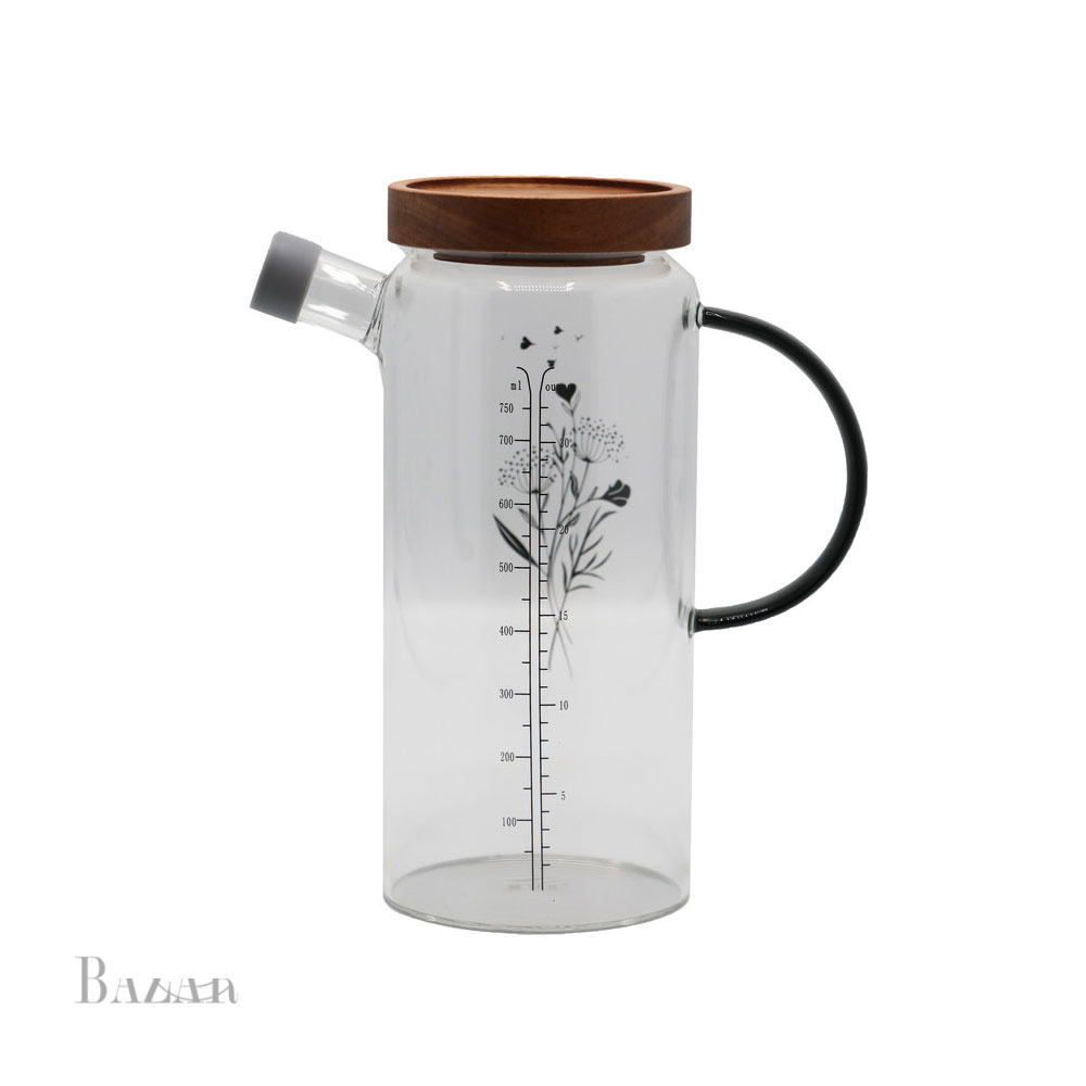 ظرف روغن پیرکس بی وی کی دسته دودی کد 322607