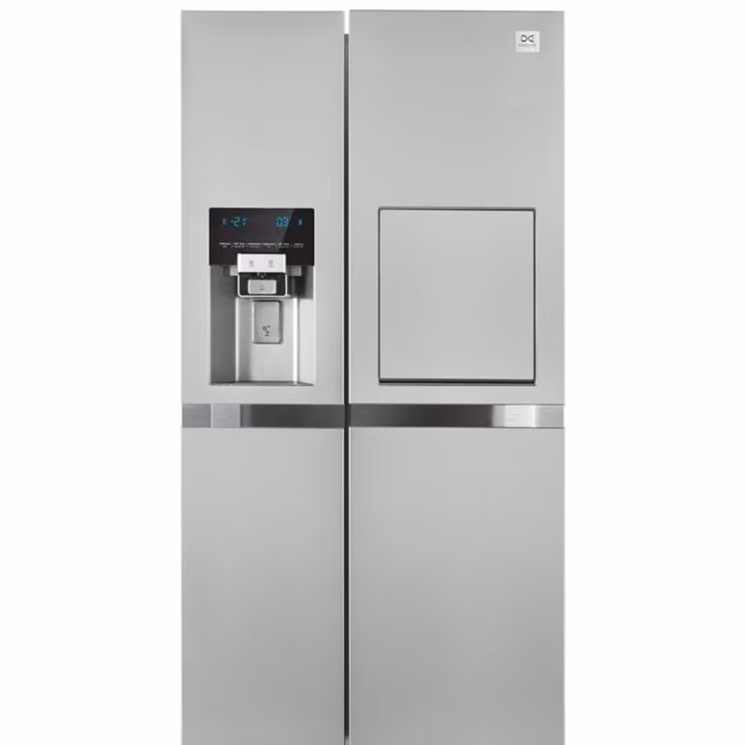 یخچال فریزر ساید بای ساید 32 فوت دوو مدل 3325ss استیل(هزینه ارسال بصورت پس کرایه برعهده خریدار محترم هست)