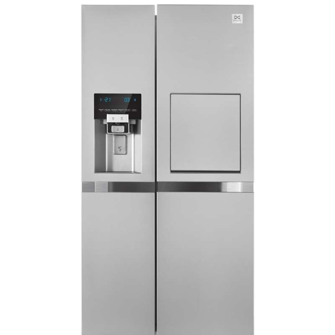 یخچال فریزر ساید بای ساید 32 فوت دوو مدل 3325ss استیل(هزینه ارسال بصورت پس کرایه برعهده خریدار محترم هست)