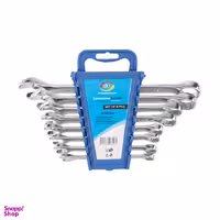 آچار یکسر تخت یکسر رینگی بی اس کد 002 مجموعه 8 عددی