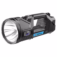 چراغ قوه قدرتمند سولار شارژ اسمایلینگ شارک ST-5123P100-C