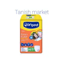 پوشک بزرگسال شورتی جان پد سایزM متوسط 30 عددی اصل ترک canped 
