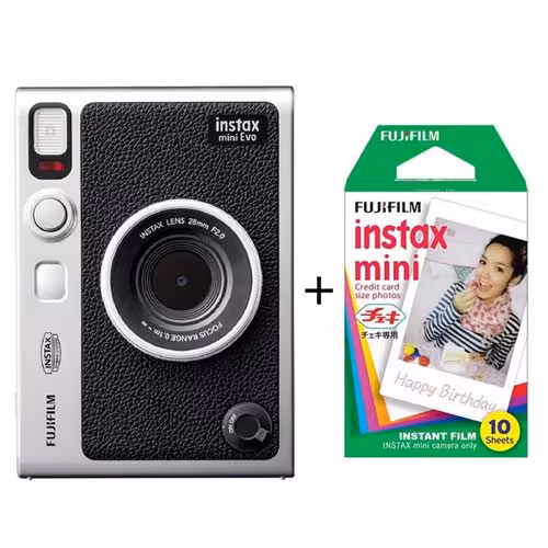 دوربین چاپ سریع اینستکس مینی فوجی فیلم FUJIFILM INSTAX MINI EVO Hybrid Instant Camera