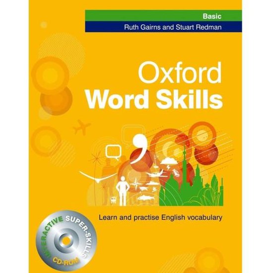 oxford word skills basic  کتاب آکسفورد ورد اسکیلز