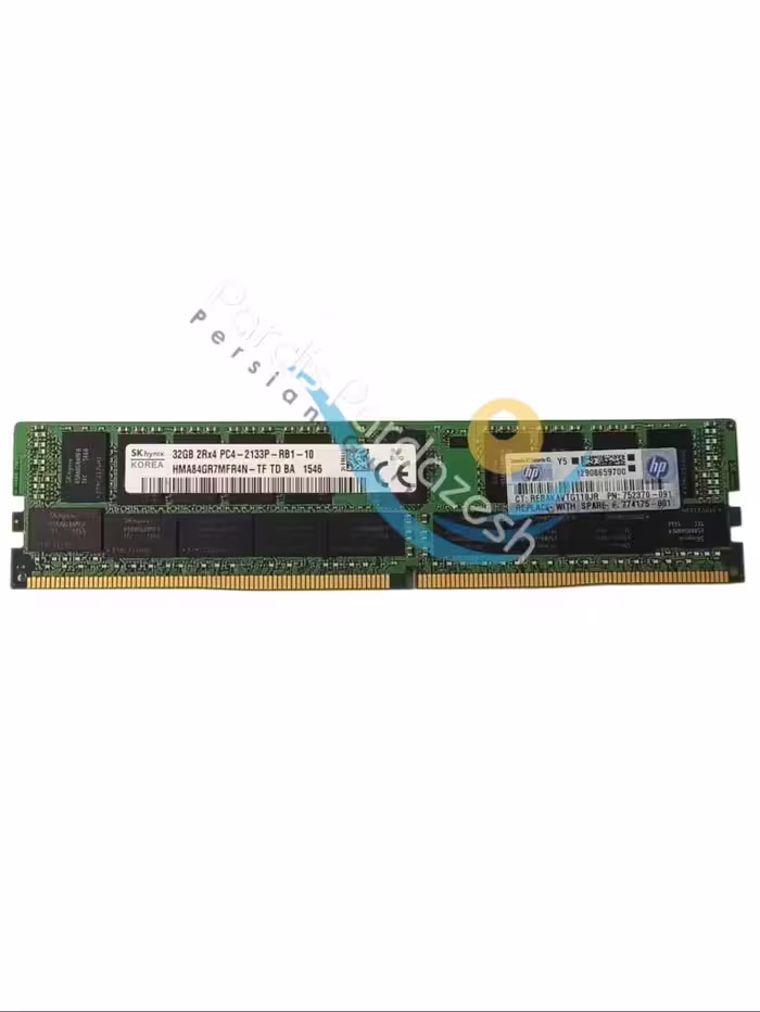 رم سرور اچ پی مدل DDR4-2133P 32GBDDR4-2133P 32GB HP