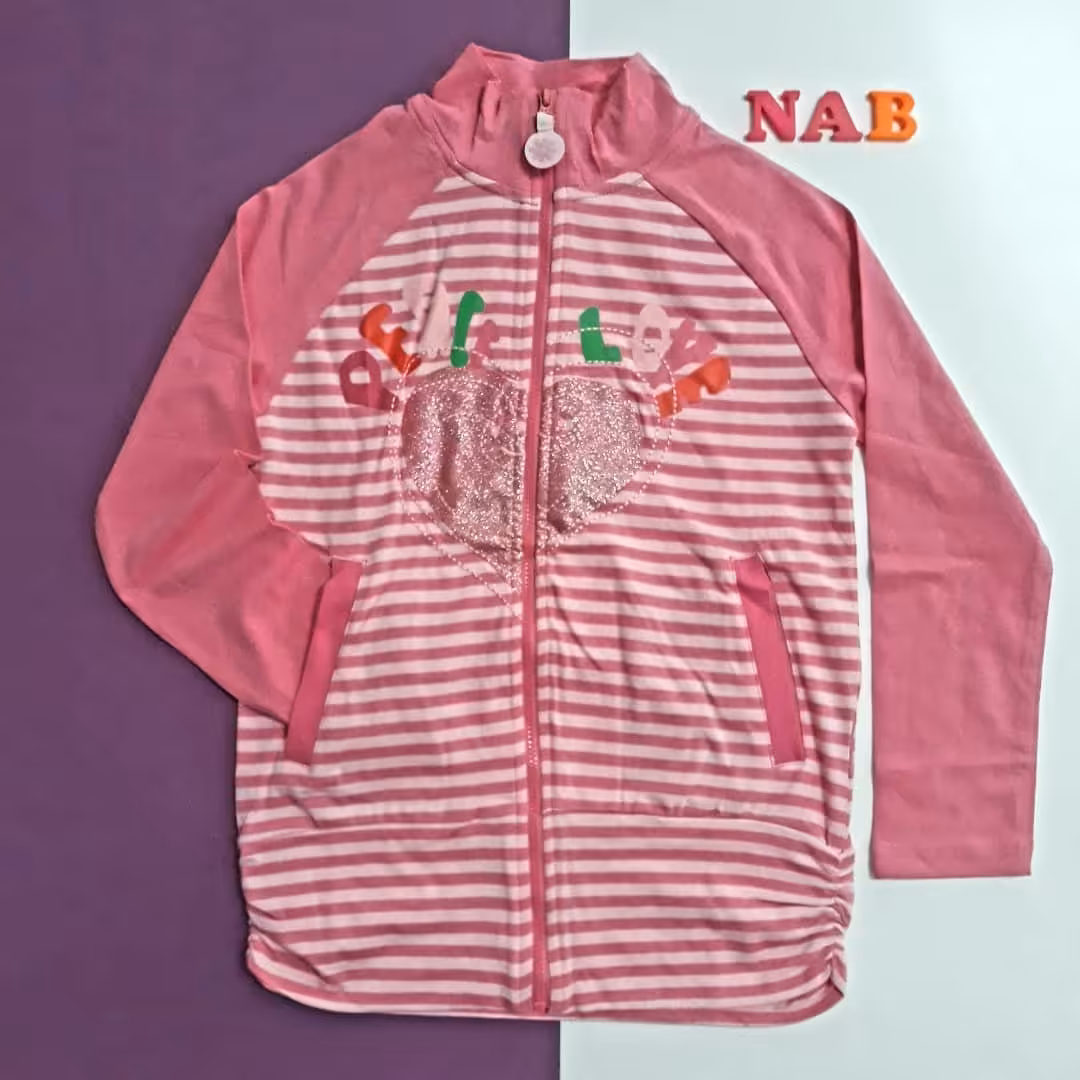 سویشرت دخترانه سایز 50 خارجی ظریف و با کیفیت