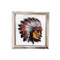 آرم جلو پنجره خودرو آراکس یدک مدل AY-4069 طرح سرخ پوست