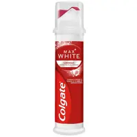 خمیر دندان پمپی کولگیت سفید کننده روزانه مدل Colgate Max White | حجم 100 میل