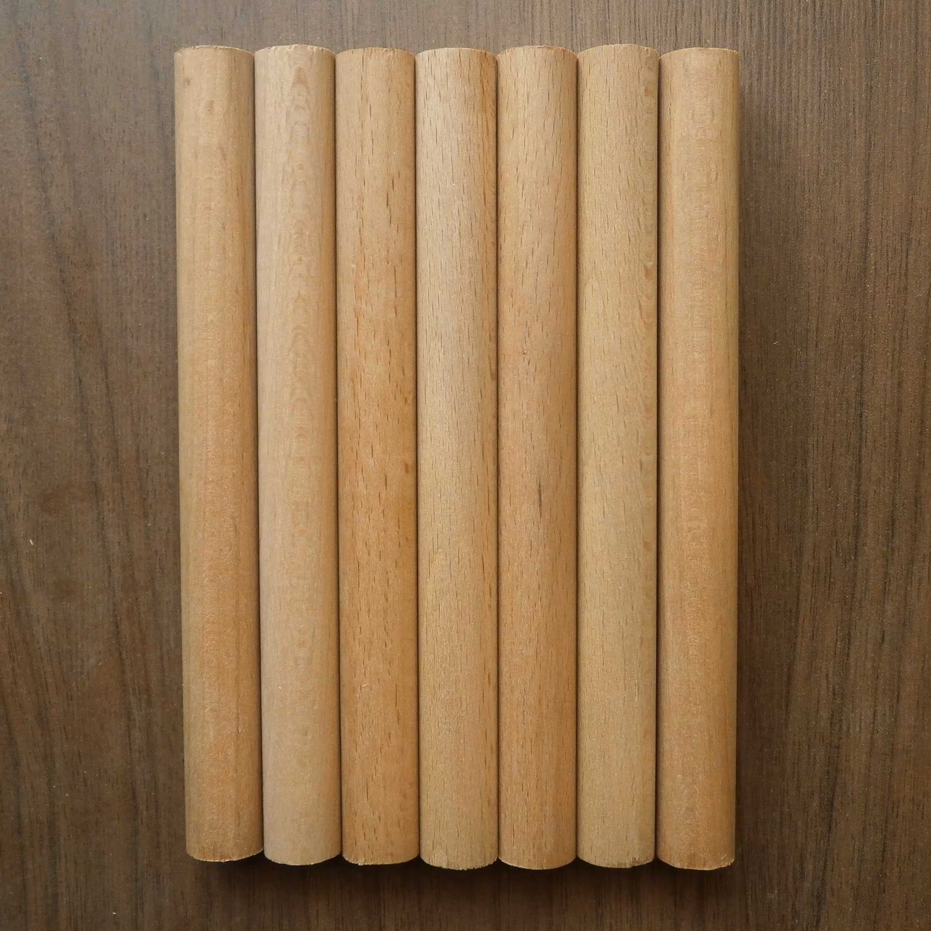 چوب گرد راش 15 میل طول 60 سانت بسته 6 عددی
