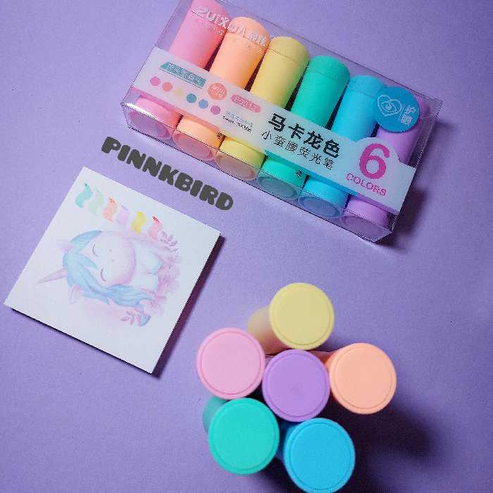 هایلایتر پاستلی استوانه‌ ای