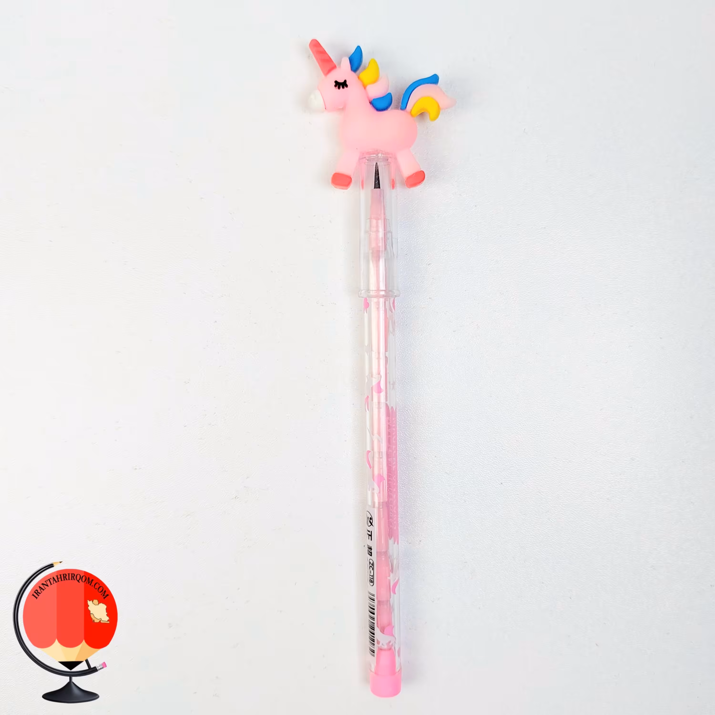 اتود فشنگی طرح اسب فانتزی صورتی کد 3061