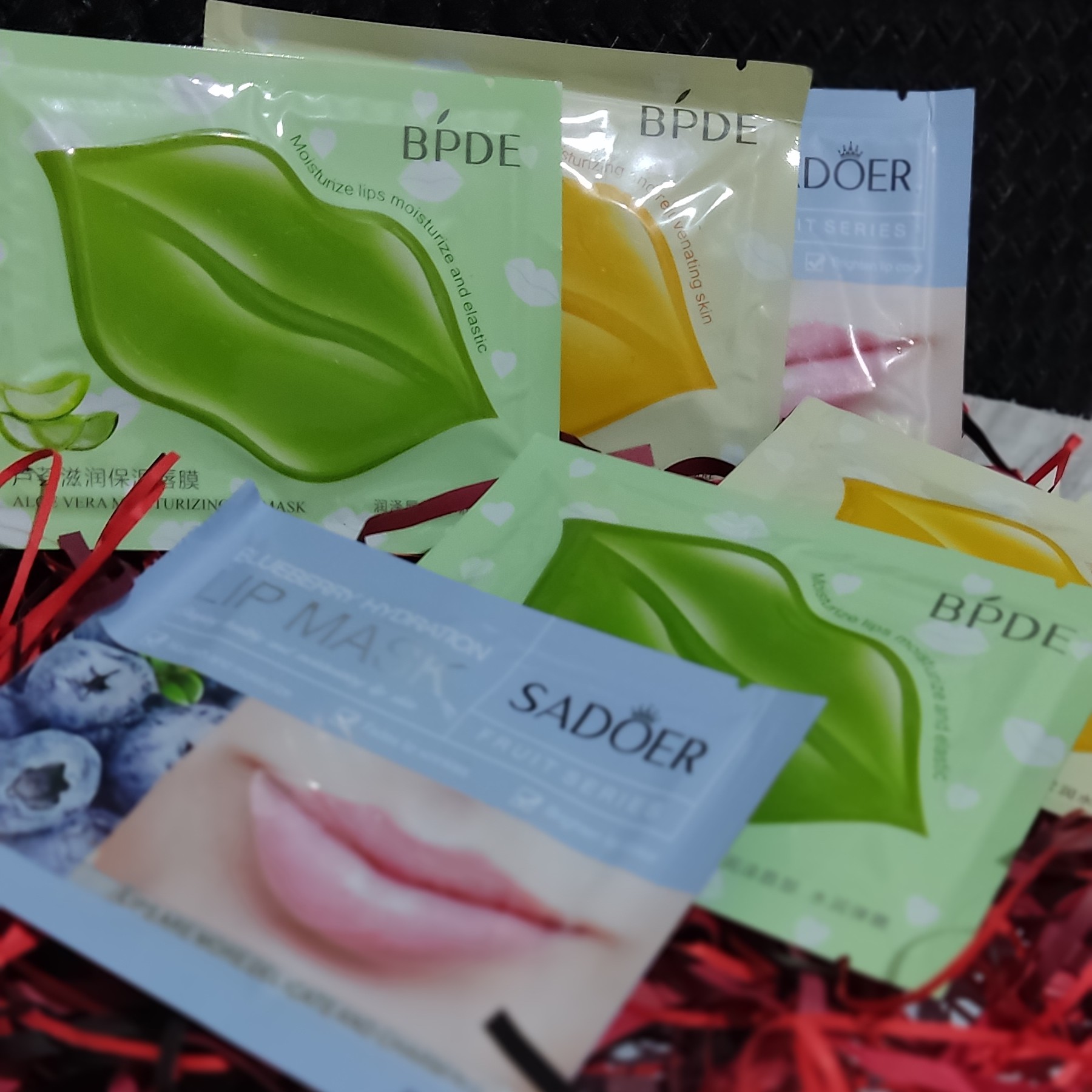 ماسک لب بلوبری 