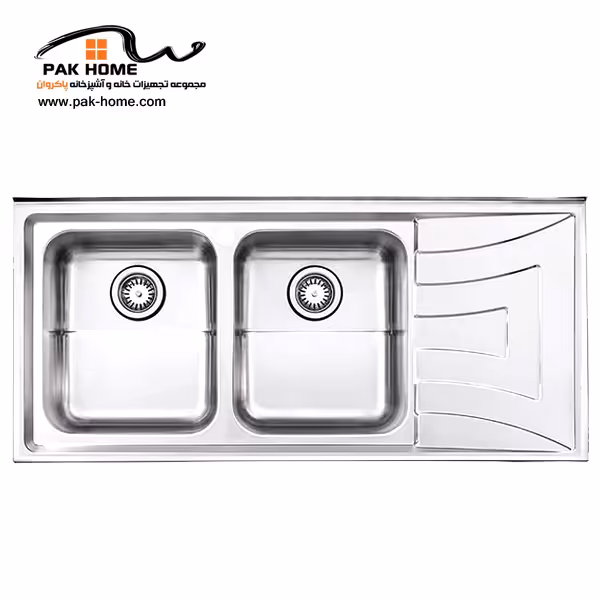 سینک استیل البرز 736 روکار