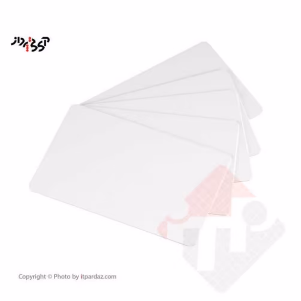 کارت پی وی سی ساده خام 250 عددی