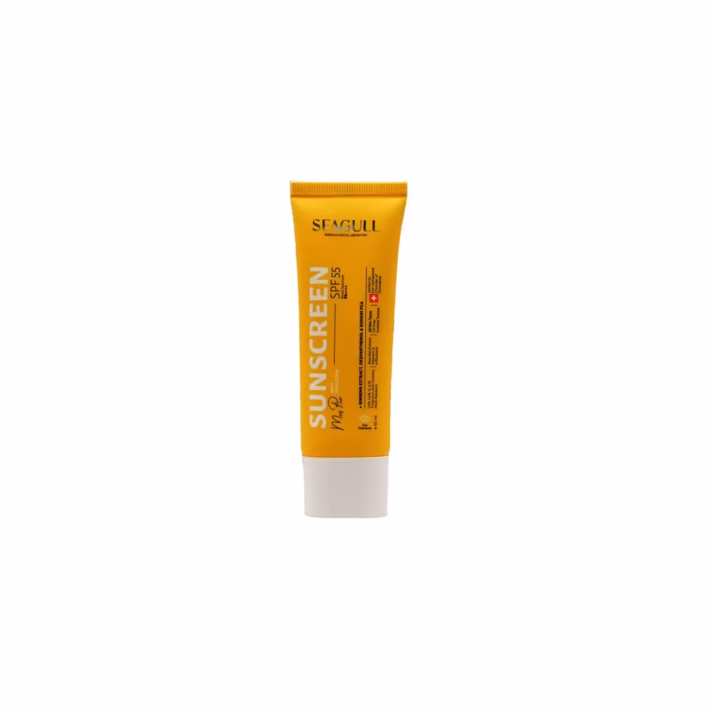 کرم ضد آفتاب فاقد چربی مخصوص آقایان سی گل (SPF 55)