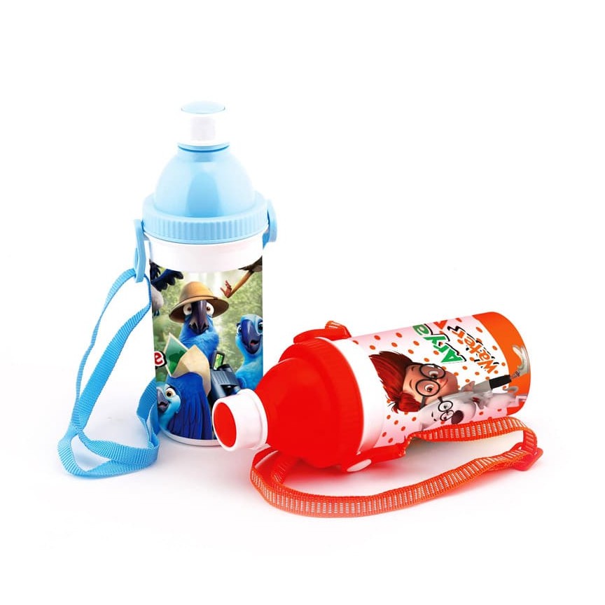 قمقمه کودک آریا گنجایش 0.5 لیتر رنگ آبی