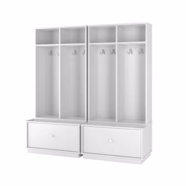 جالباسی ایستاده 2 تکه جادار مدل p340