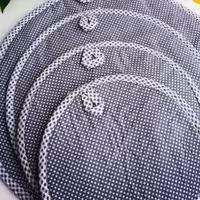 دمکنی درسه سایز مدل ماه جنس پارچه  کتان  نخ  و داخل  کار  با پشم  شیشه دوخت   تضمینی قابلیت  سفارش  دوخت  از مشتری  عزیز