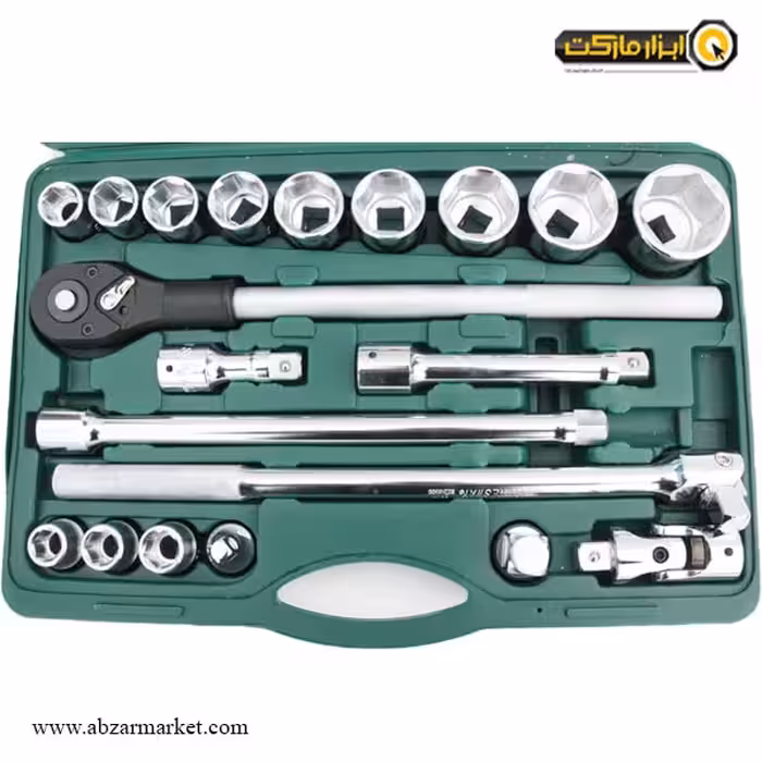 جعبه بکس جانزوی 21 پارچه 3/4 اینچ مدل S04H6321S