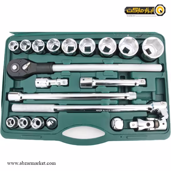 جعبه بکس جانزوی 21 پارچه 3/4 اینچ مدل S04H6321S