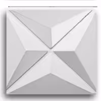 سنگ مصنوعی طرح پوپک ابعاد 45-45 سانتیمتر قیمت به ازای یک متر مربع