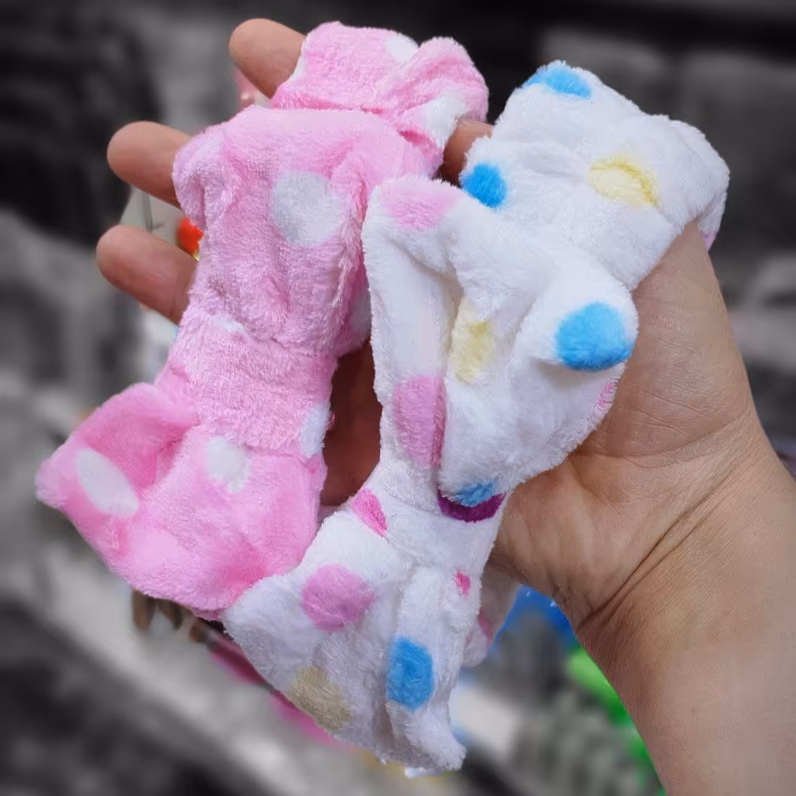 هد بند حوله ای فانتزی دارای 4رنگ مختلف 