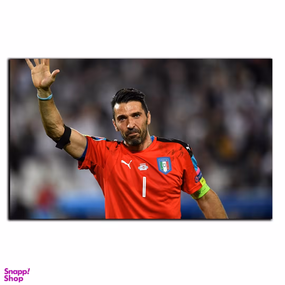 تابلو شاسی بکلیت بازیکن فوتبال جانلوئیجی بوفون تیم ایتالیا مدل SH-S6492